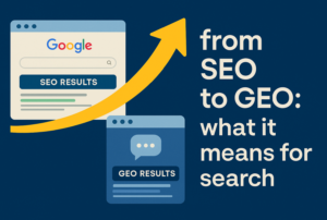 But search is changing forever, as you’re reading this.